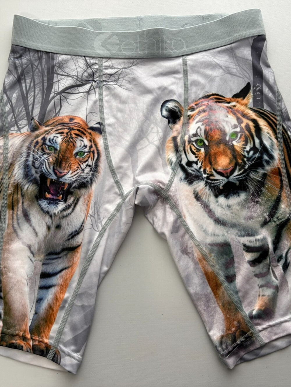 Ethika Underwear Mens Boxer Brief Size Small Tiger